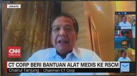 VIDEO: CT Corp Beri Bantuan Alat Medis ke RSCM