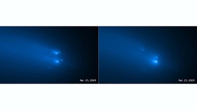 Tengah Mendekat ke Bumi, Komet Hancur Jadi 25 Bagian