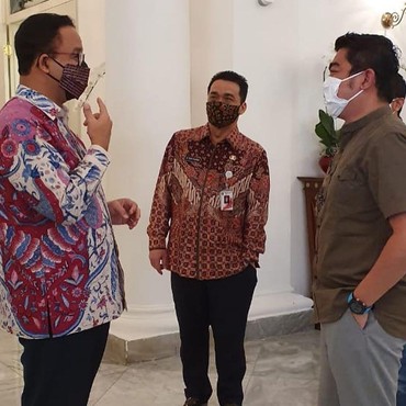 Ustaz Solmed Menghadap Anies Baswedan, Ngapain?