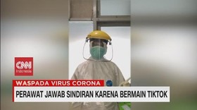 VIDEO: Perawat Jawab Sindiran Karena Bermain Tiktok