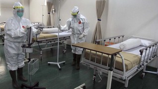 RS Covid DKI Hampir Penuh, 24 Persen Diisi Warga Bodetabek