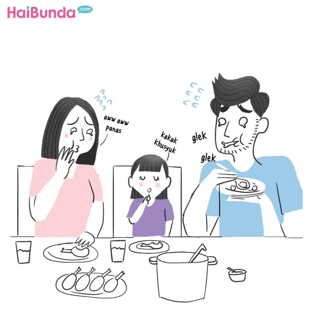 Komik HaiBunda Telat Sahur