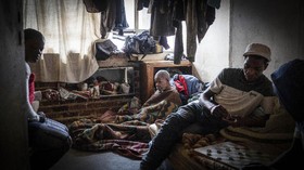 FOTO: Derita Pengemis Migran ketika Afrika Selatan Lockdown