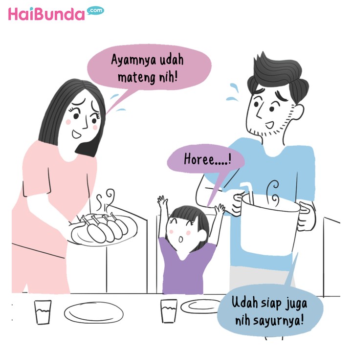 Komik HaiBunda Telat Sahur