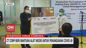 VIDEO: Bantuan Alat Medis untuk Penanganan Covid-19