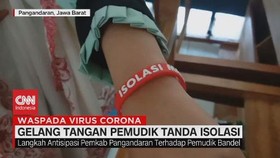 VIDEO: Gelang Tangan Pemudik Tanda Isolasi