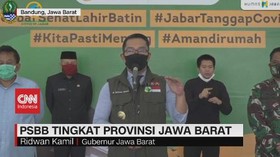 VIDEO: PSBB Tingkat Provinsi Jawa Barat Berlaku 6 Mei 2020