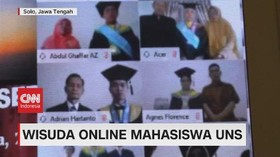 VIDEO: Wisuda Online Mahasiswa UNS