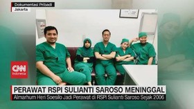 VIDEO: Perawat RS Sulianti Saroso Meninggal Terpapar Covid-19