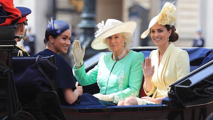 Kate Middleton, Meghan Markle, dan Camilla