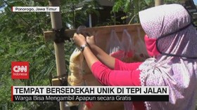 VIDEO: Tempat Bersedekah Unik di Tepi Jalan