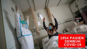 VIDEO: 1.954  Pasien COvid-19 Di Indonesia Sembuh