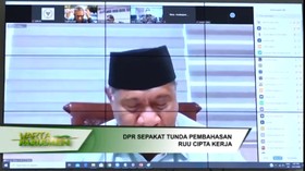 Akun Youtube DPR Umumkan Tunda RUU Cipta Kerja, Baleg Bantah