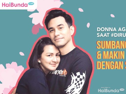 Intimate Interview Donna Agnesia, di Rumah Aja Jadi Makin Lengket Sama Suami