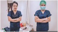 Kisah Selebgram Falla Adinda Jadi Relawan Medis Corona di Wisma Atlet