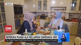 VIDEO: Berbuka Puasa Ala Keluarga Sandiaga Uno