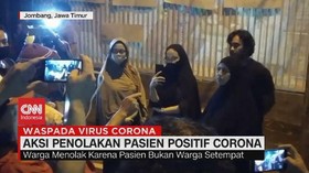 VIDEO: Takut Tertular, Warga Tolak Pasien Positif Corona