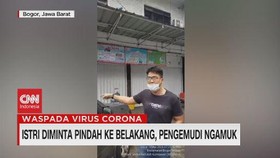 VIDEO: Istri Diminta Pindah ke Belakang, Pengemudi Ngamuk