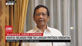 VIDEO: Relaksasi PSBB Tak Langgar Protokol Kesehatan