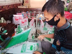 Bisnis Kantong Zakat Fitrah Selamatkan Pasutri di Jombang Terdampak Corona