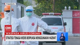 VIDEO: Strategi Tenaga Medis Berpuasa Menggunakan Hazmat