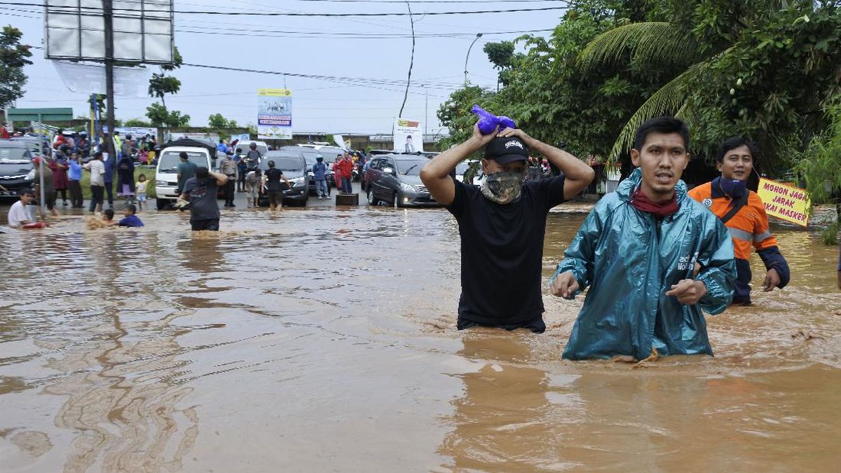 Banjir di Cilegon: 3 Kecamatan Terendam, Tinggi Air Capai 1,5 Meter
