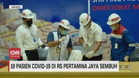 VIDEO: 19 Pasien Covid-19 di RS Pertamina Jaya Sembuh