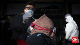 img-title FOTO: Tes PCR di Stasiun Bekasi, Upaya Deteksi Rantai Corona