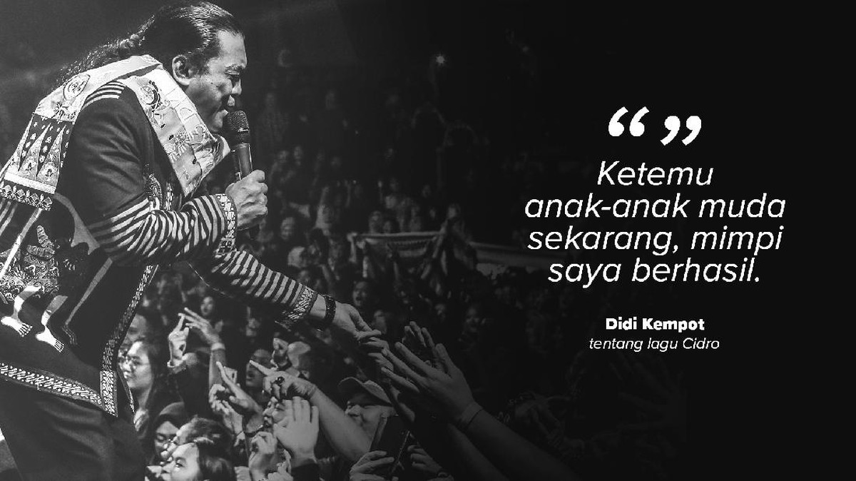 FOTO: Didi Kempot, Perekat Patah Hati Para Sobat Ambyar