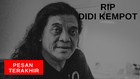 VIDEO : Pesan Akhir Hingga Cita-Cita Besar Didi Kempot