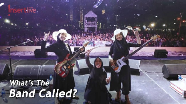 Hebat! Band Metal Hijabers Ini Curi Perhatian Bassist Red Hot Chili Peppers