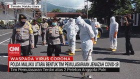 VIDEO: Polda Malut Bentuk Tim Pemulasaran Jenazah Covid-19