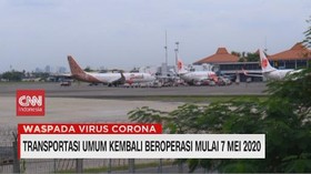 VIDEO: Transportasi Umum Kembali Beroperasi Mulai 7 Mei 2020