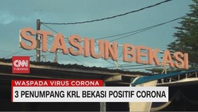 VIDEO: 3 Penumpang KRL Bekasi Positif Corona