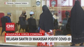 VIDEO: Belasan Santri di Makassar Positif Covid-19