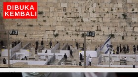 VIDEO: Lokasi Wisata Tembok Ratapan Di Israel Dibuka Kembali