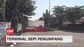 VIDEO: Terminal Sepi Penumpang