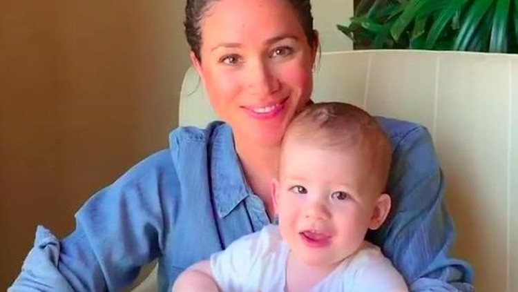 Meghan Markle dan Archie Harrison Meghan Markle dan Archie Harrison