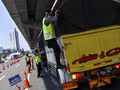 Pemudik Sembunyi di Truk Sayur Diadang Polisi di Cikarang