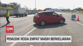 VIDEO: Pemudik Roda Empat Masih Berkeliaran