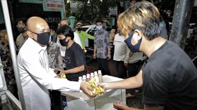 Kemenkop Giatkan Gerakan Masker Kain di Kalangan Pedagang