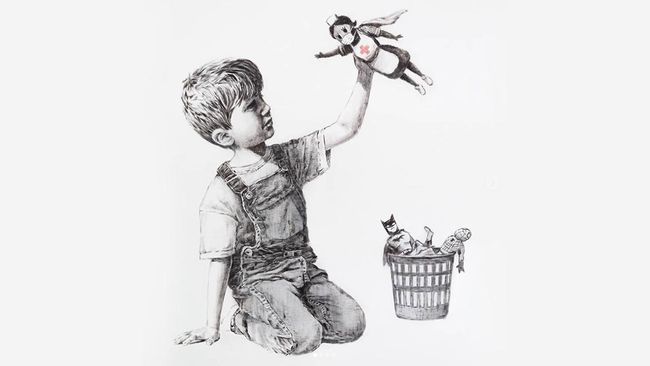 Ilustrasi Banksy Game Changer