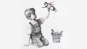 Karya Terbaru Banksy untuk Tenaga Medis Corona di Inggris