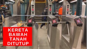 VIDEO: Kereta Bawah Tanah New York Berhenti Operasi