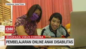 VIDEO: Pembelajaran Online Anak Disabilitas