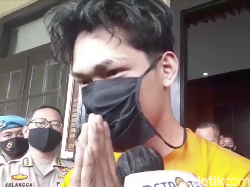Ekspresi Penyesalan Ferdian Paleka Usai Ditangkap Gegara Prank Waria