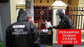 VIDEO:  Perampok Rumah Pasien Positif Covid-19 Ditangkap