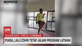 VIDEO: Puasa, Lalu Zohri Tetap Jalani Program Latihan