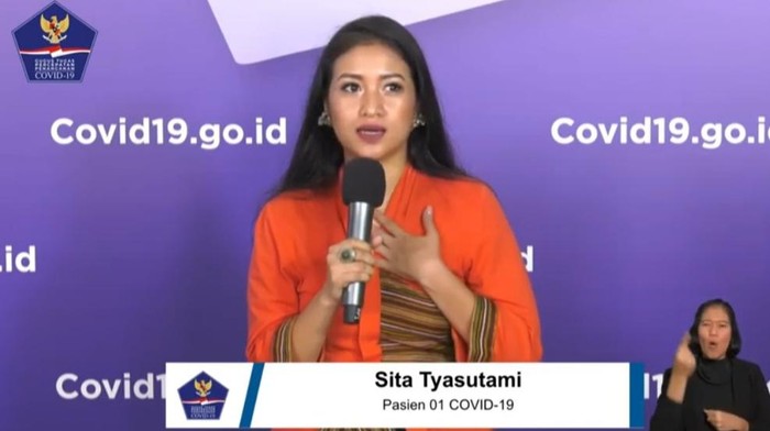 Pasien 01 COVID-19 Sita Tyasutami