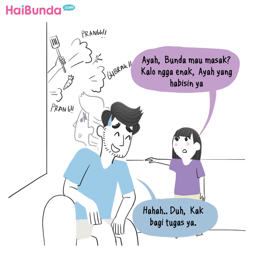 Komik Mencoba Resep Baru